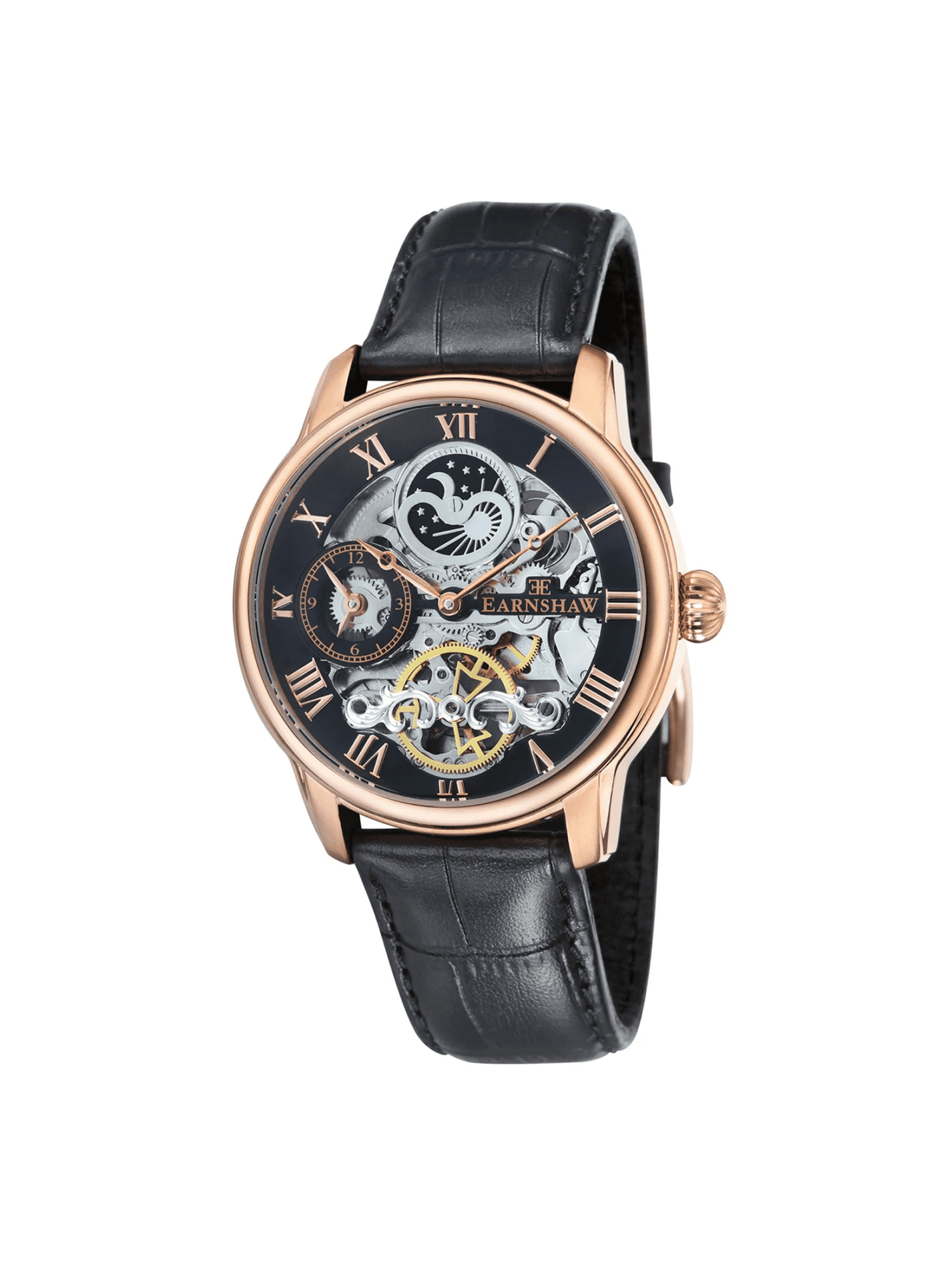 Earnshaw Longitude Dual Time Men's Watch -  ES-8006-07