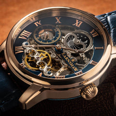 Earnshaw Longitude Automatic Skeleton Multifunction Men's Watch -  ES-8006-0A