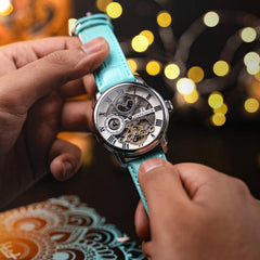Earnshaw Longitude Diwali Edition Dual Time Men's Watch -  ES-8006-0B