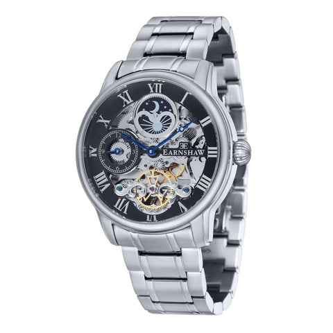 Earnshaw Longitude Dual Time Men's Watch -  ES-8006-11