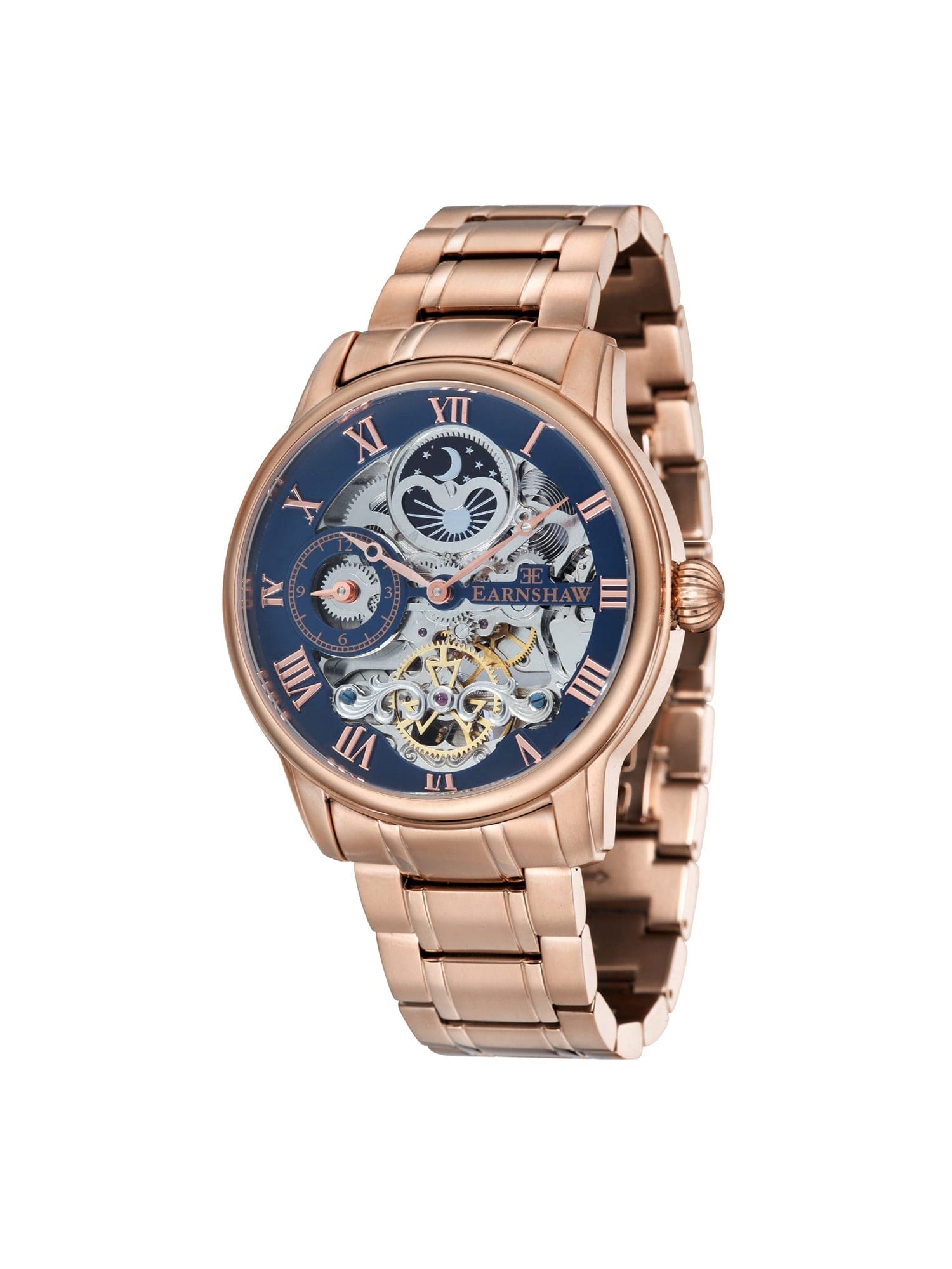 Earnshaw Longitude Skeleton Automatic Men's Watch - ES-8006-44