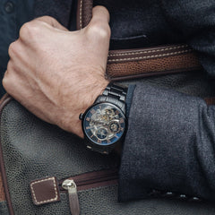 Earnshaw Longitude Dual Time Men's Watch -  ES-8006-55