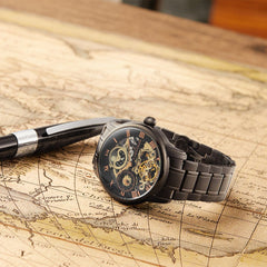 Earnshaw Longitude Dual Time Men's Watch -  ES-8006-55