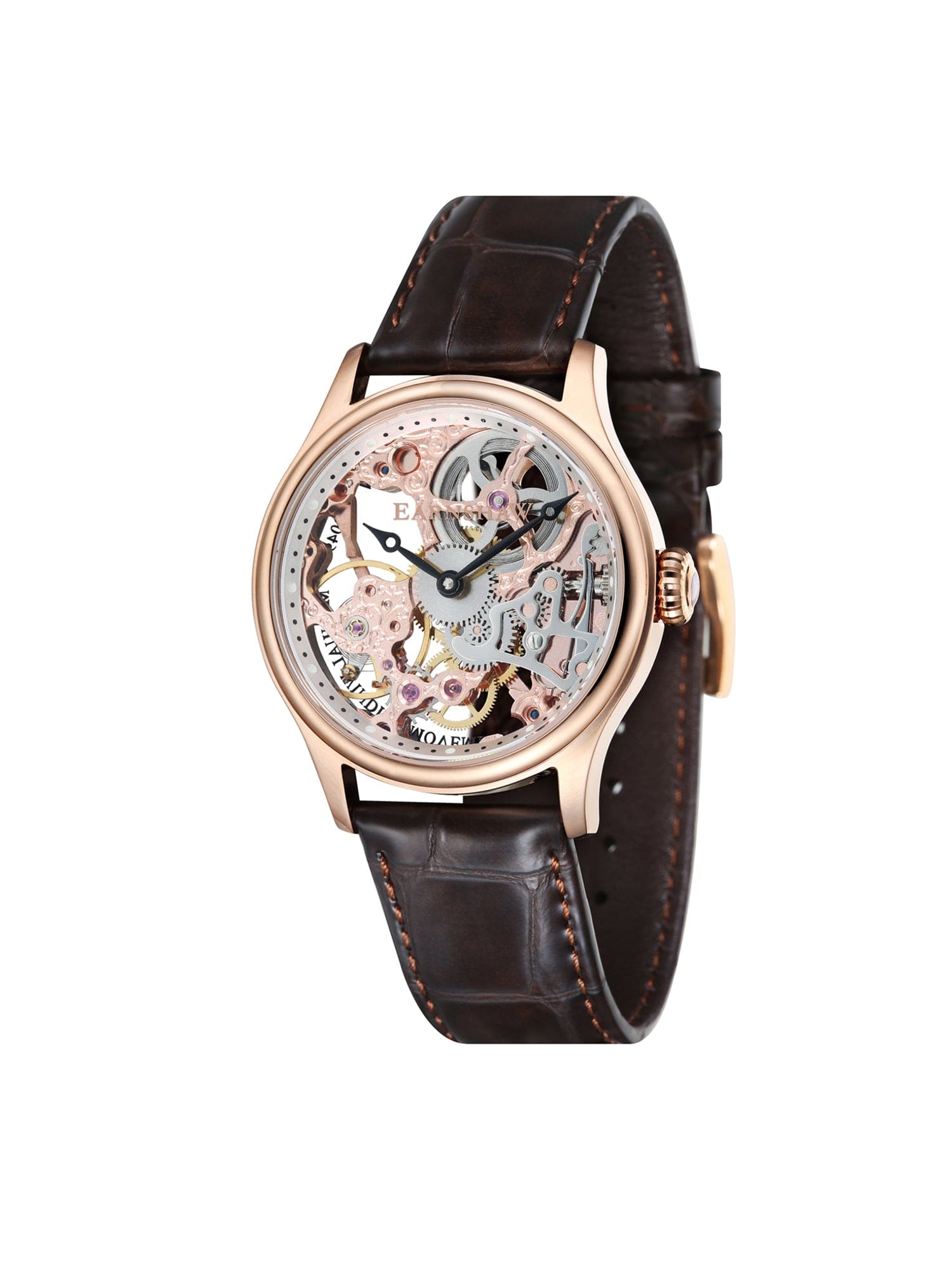 Earnshaw Bauer Mechanical Skeleton Mechanical Automatic Men's Watch -  ES-8049-03