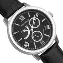 Earnshaw Cornwall Sweep Second Quartz Retrograde Multifuntion Men's Watch -  ES-8060-01