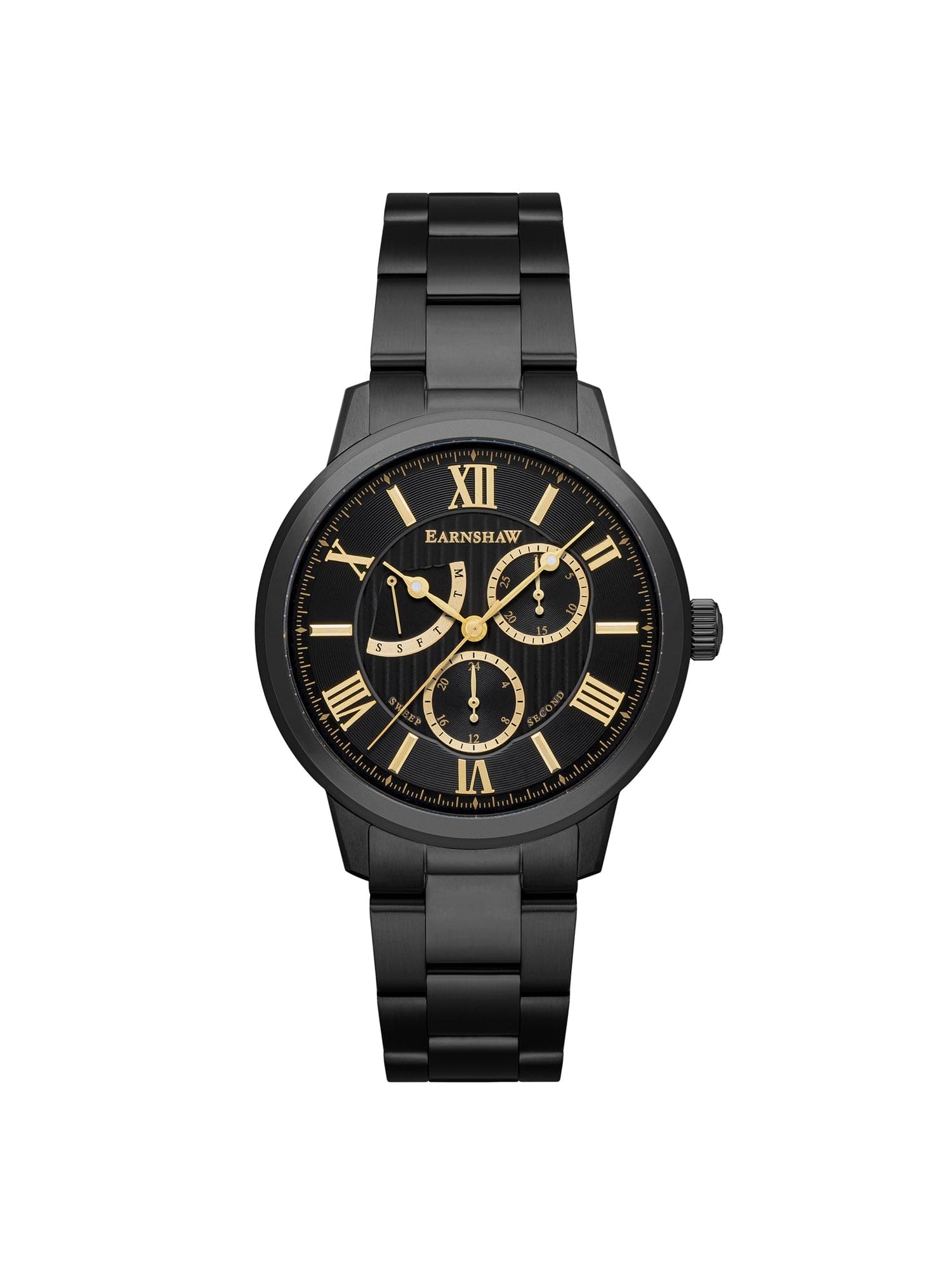 Earnshaw Cornwall Retrograde Multifunction Men's Watch -  ES-8060-22