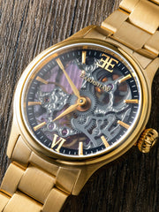 Earnshaw Mechanical Skeleton 17 Jewels Men's Watch - ES-8061-22