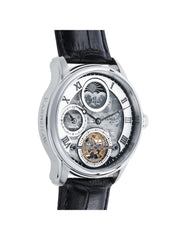 Earnshaw Automatic Skeleton Dual Time Men's Watch - ES-8063-01