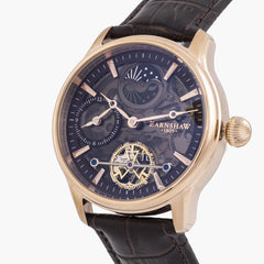 Earnshaw Longitude Shadow Dual Time Men's Watch -  ES-8063-06