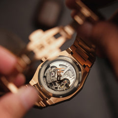 Earnshaw Drake Skeleton Automatic Men's Watch -  ES-8142-88
