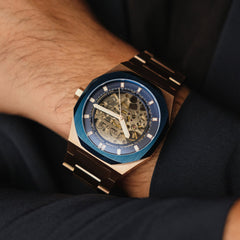 Earnshaw Drake Skeleton Automatic Men's Watch -  ES-8142-88