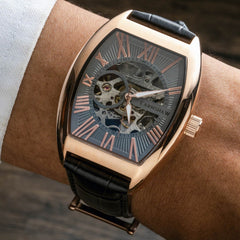 Earnshaw Beauchamp Automatic Skeleton Men's Watch -  ES-8148-08