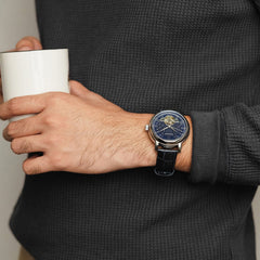 Earnshaw Longcase Double Retrograde Multifunction Men's Watch -  ES-8169-02