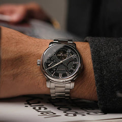 Earnshaw Longcase Double Retrograde Multifunction Men's Watch -  ES-8169-11