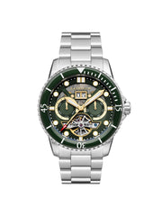 Earnshaw Duncan Grand Date Open Heart  Multifunction Men's Watch -  ES-8174-33