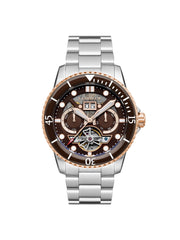Earnshaw Duncan Grand Date Open Heart  Multifunction Men's Watch -  ES-8174-55