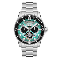 Earnshaw Duncan Grand Date Open Heart Diwali Multifunction Men's Watch -  ES-8174-DD