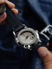 Earnshaw Scientists Faraday Double Barrel Automatic 40 Jewels Men's Watch -  ES-8179-01