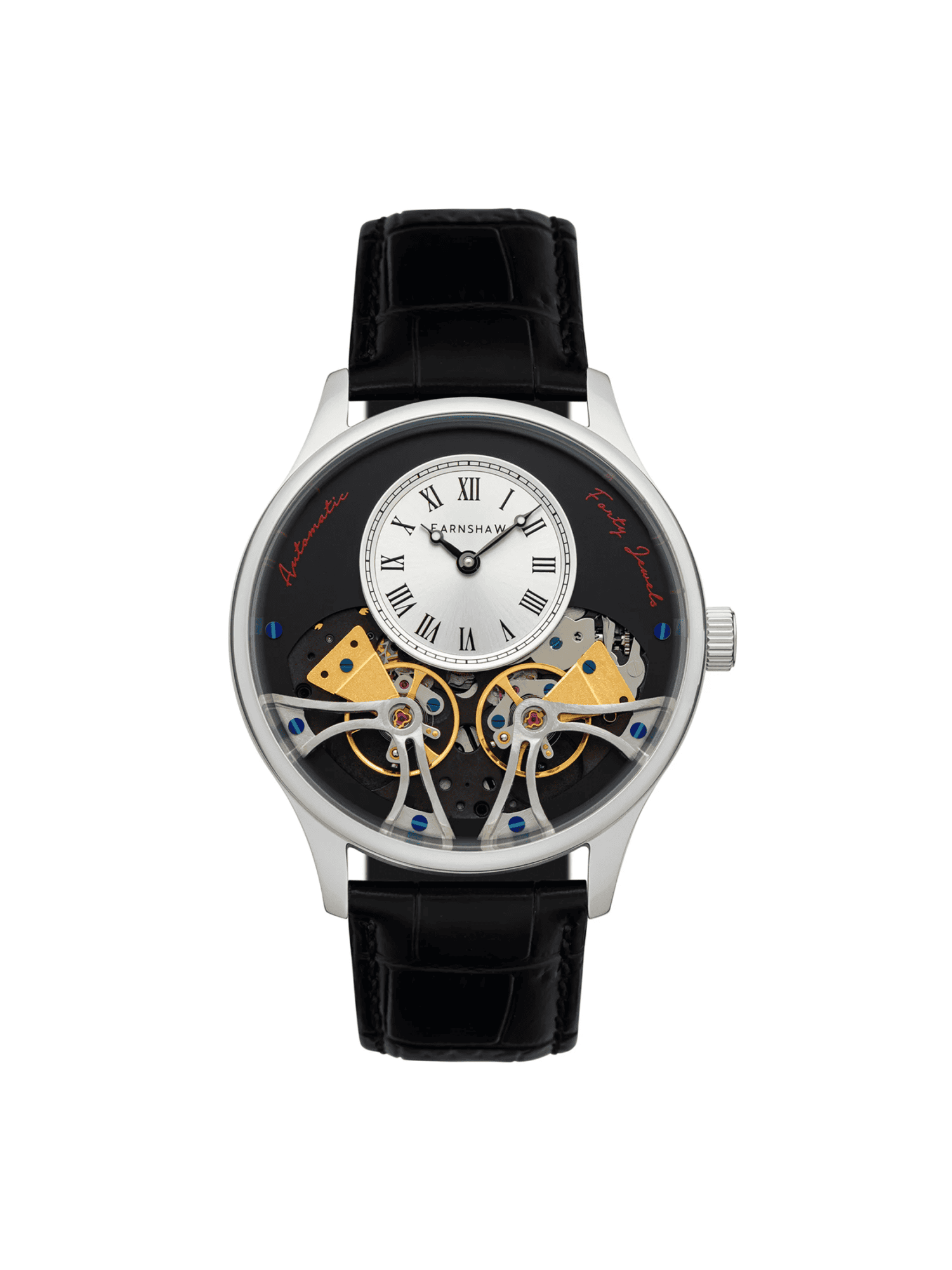 Earnshaw Scientists Faraday Double Barrel Automatic Men's Watch -  ES-8179-09