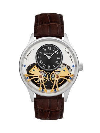 Earnshaw Scientists Faraday Double Barrel Automatic 40 Jewels Men's Watch -  ES-8179-03
