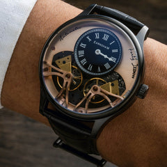 Earnshaw Scientists Faraday Double Barrel Automatic Men's Watch -  ES-8179-0D