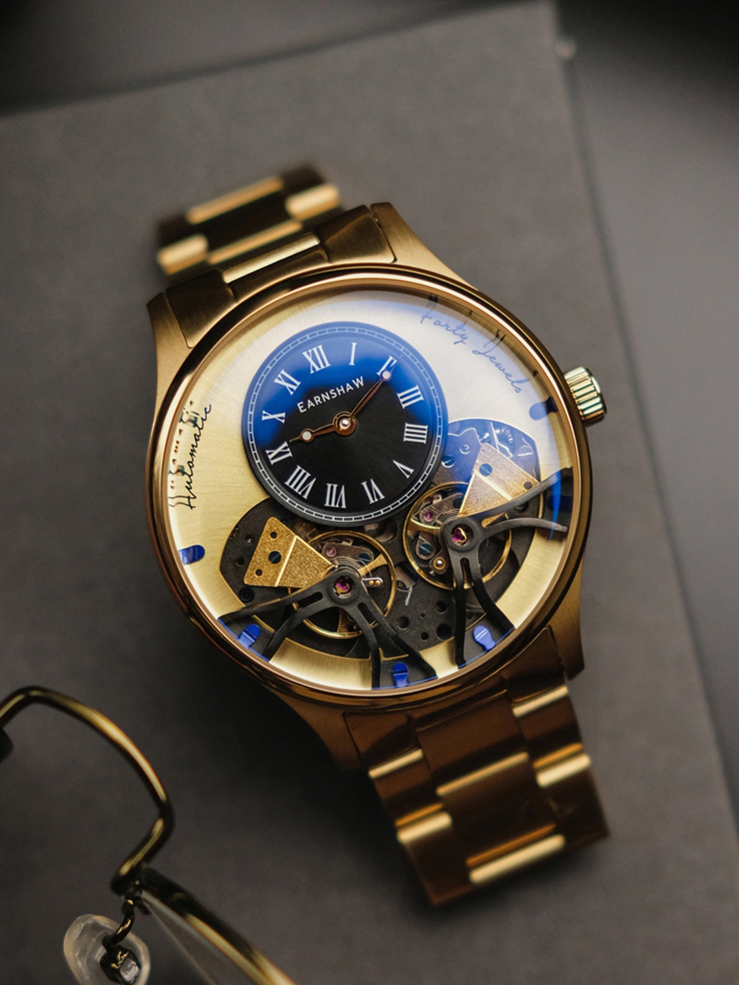 Earnshaw Scientists Faraday Automatic Men's Watch -  ES-8179-22