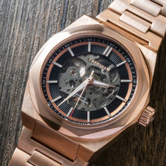 Earnshaw Automatic Skeleton Men's Watch - ES-8182-BB