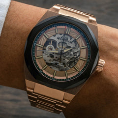 Earnshaw Automatic Skeleton Men's Watch - ES-8182-CC