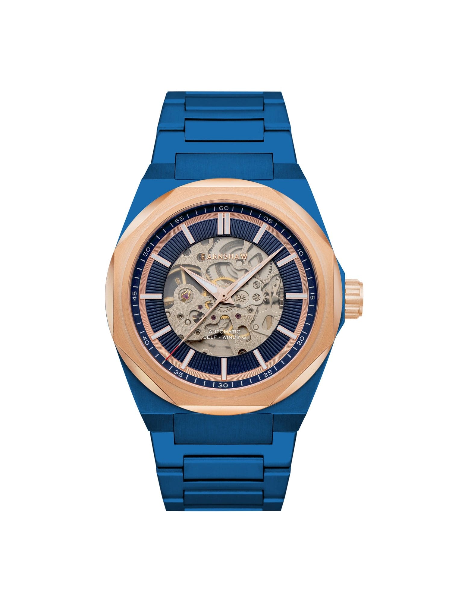 Earnshaw Automatic Skeleton Men's Watch - ES-8182-EE