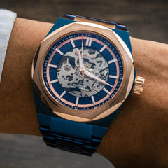 Earnshaw Automatic Skeleton Men's Watch - ES-8182-EE