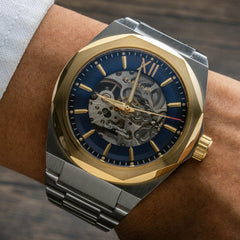 Earnshaw Clark Skeleton Automatic Men's Watch -  ES-8183-77