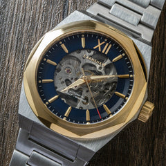 Earnshaw Clark Skeleton Automatic Men's Watch -  ES-8183-77