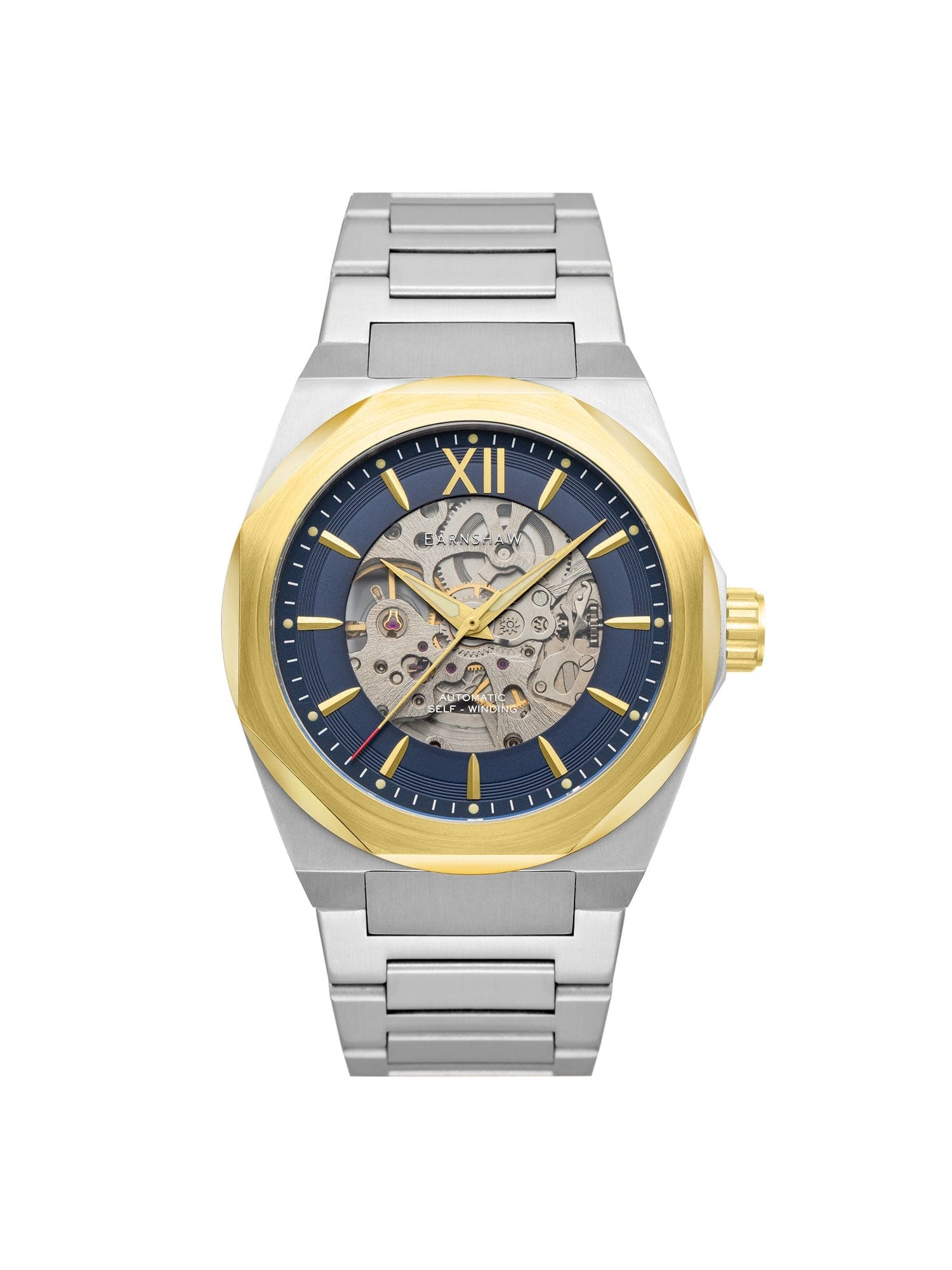 Earnshaw Clark Skeleton Automatic Men's Watch -  ES-8183-77