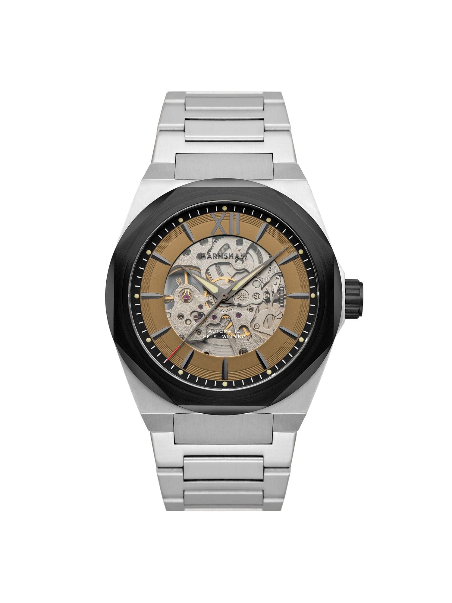 Earnshaw Automatic Skeleton Men's Watch - ES-8183-88