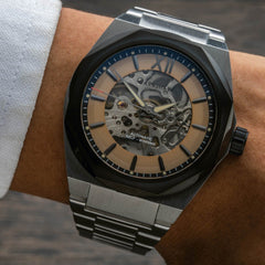 Earnshaw Automatic Skeleton Men's Watch - ES-8183-88