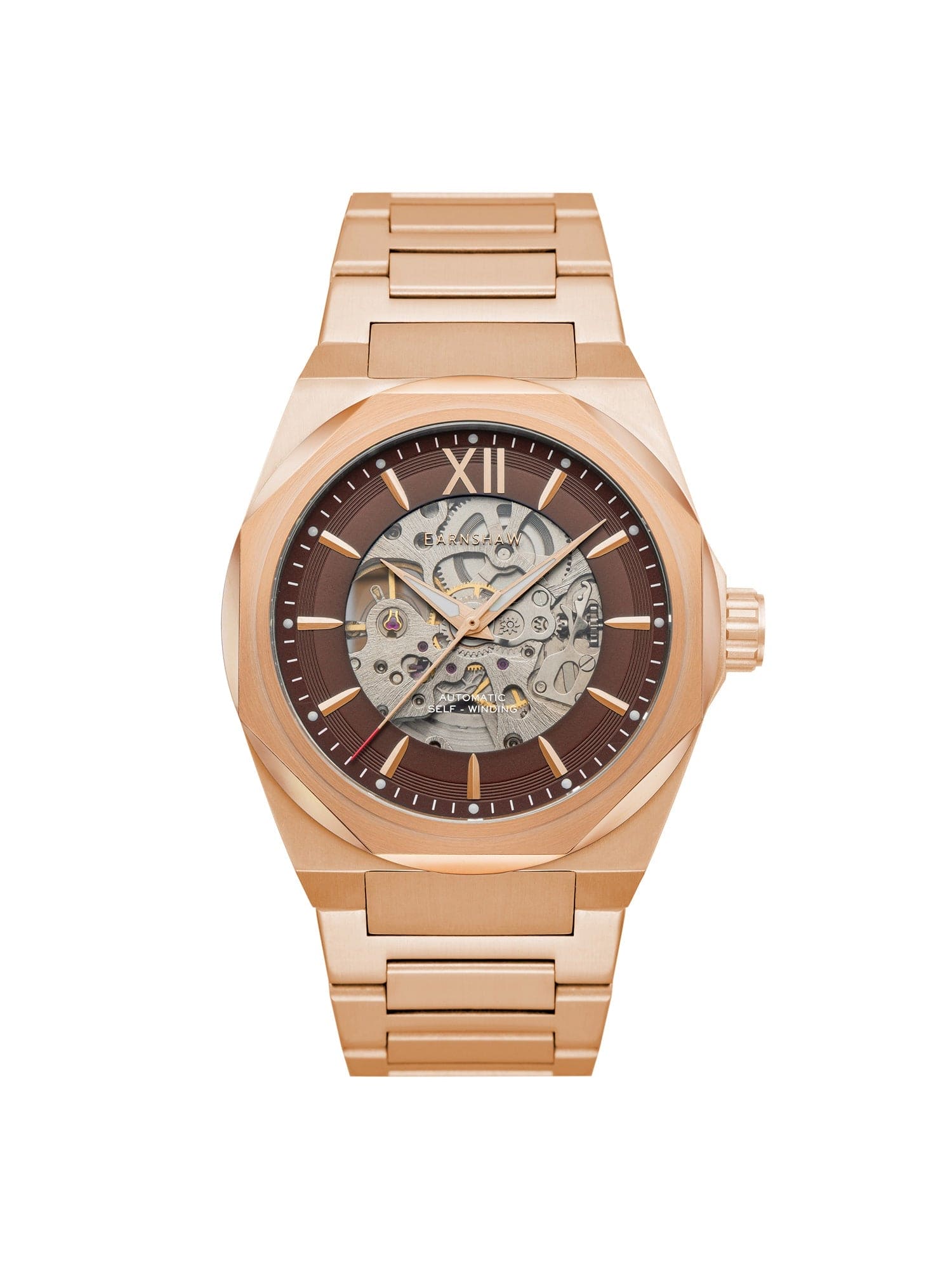Earnshaw Automatic Skeleton Men's Watch - ES-8183-AA