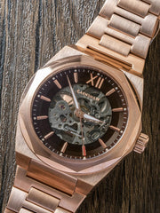 Earnshaw Automatic Skeleton Men's Watch - ES-8183-AA