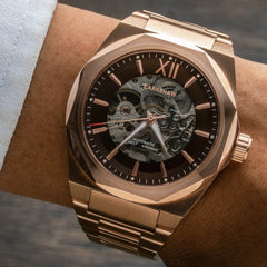 Earnshaw Automatic Skeleton Men's Watch - ES-8183-AA