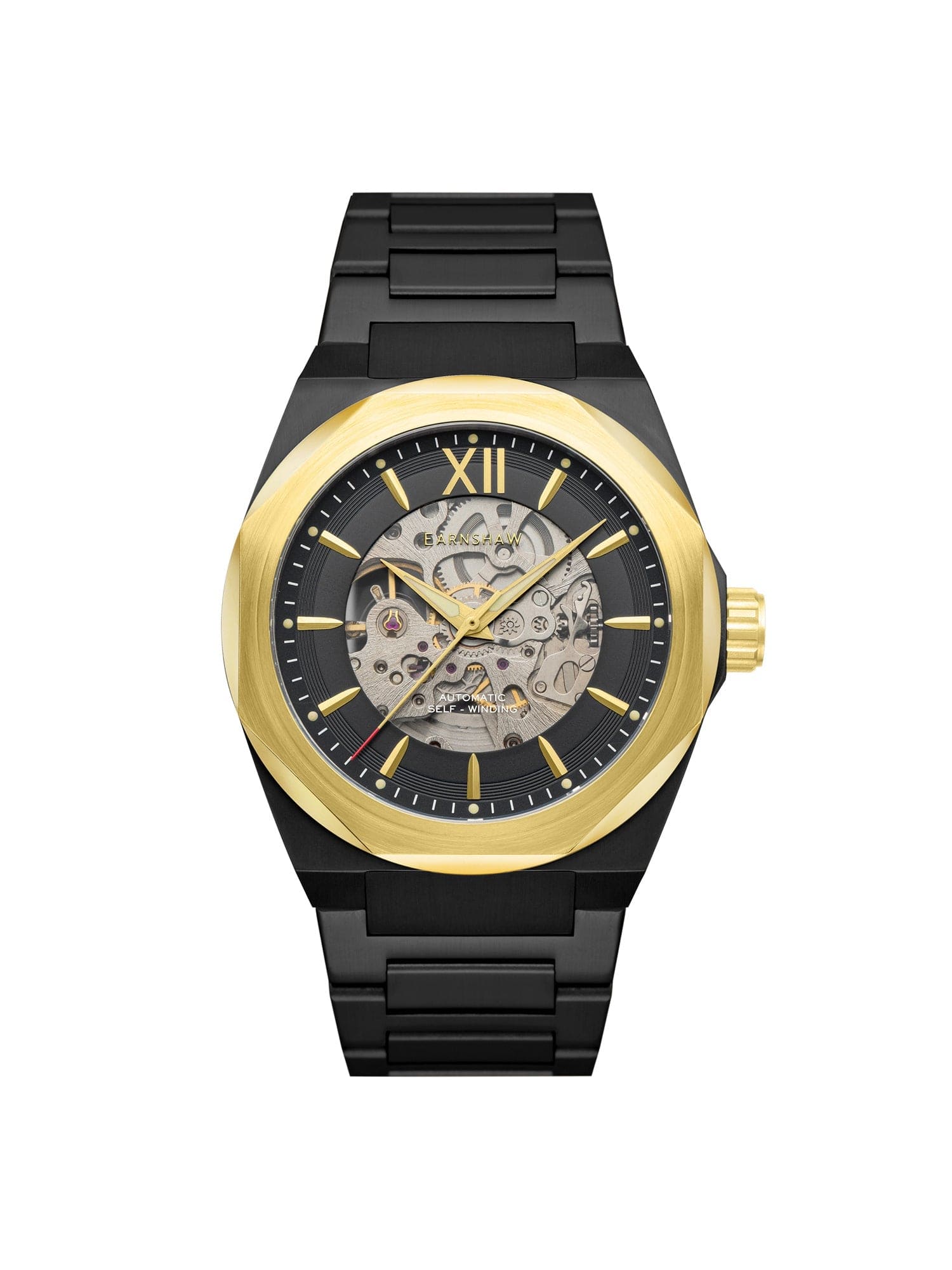 Earnshaw Automatic Skeleton Men's Watch - ES-8183-CC
