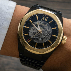 Earnshaw Automatic Skeleton Men's Watch - ES-8183-CC