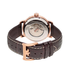 Earnshaw Retrograde Open Heart Automatic Men's Watch -  ES-8184-05