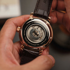 Earnshaw Retrograde Open Heart Automatic Men's Watch -  ES-8184-05