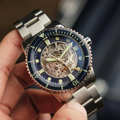 Earnshaw Admiral Pole Skeleton Automatic Men's Watch -  ES-8185-22