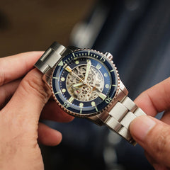 Earnshaw Admiral Pole Skeleton Automatic Men's Watch -  ES-8185-22