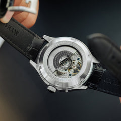 Earnshaw Baron Grand Date Calendar Open Heart Automatic Multifunction Men's Watch -  ES-8187-03