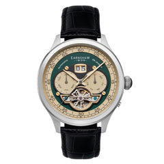 Earnshaw Baron Grand Date Calendar Open Heart Automatic Multifunction Men's Watch -  ES-8187-03