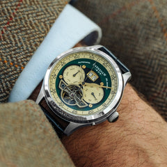 Earnshaw Baron Grand Date Calendar Open Heart Automatic Multifunction Men's Watch -  ES-8187-03