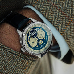 Earnshaw Baron Grand Date Calendar Open Heart Automatic Multifunction Men's Watch -  ES-8187-03