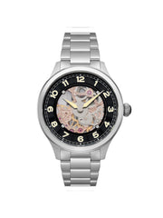 Earnshaw Mechanical Automatic Skeleton Men's Watch - ES-8189-11