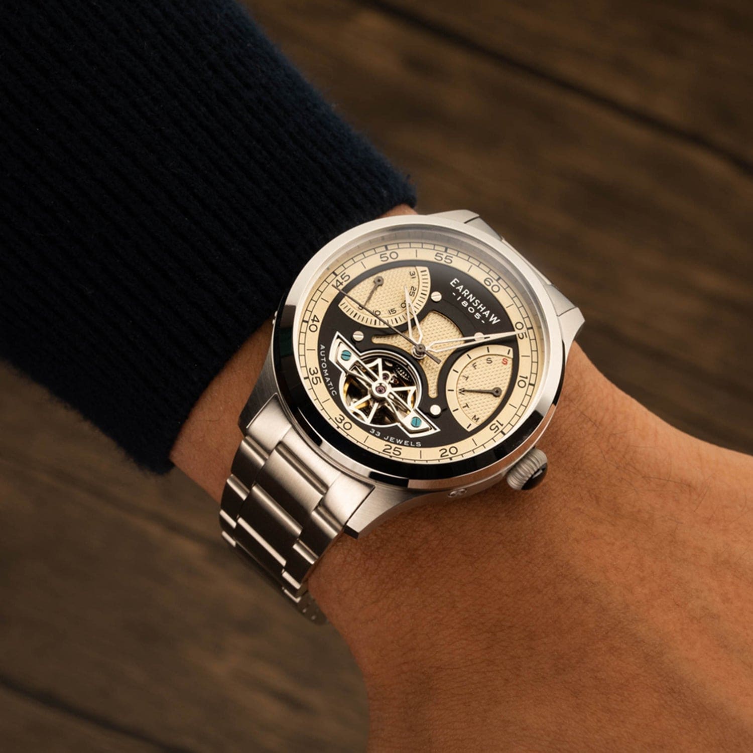 Earnshaw Baron Multifunction Men's Watch -  ES-8191-22